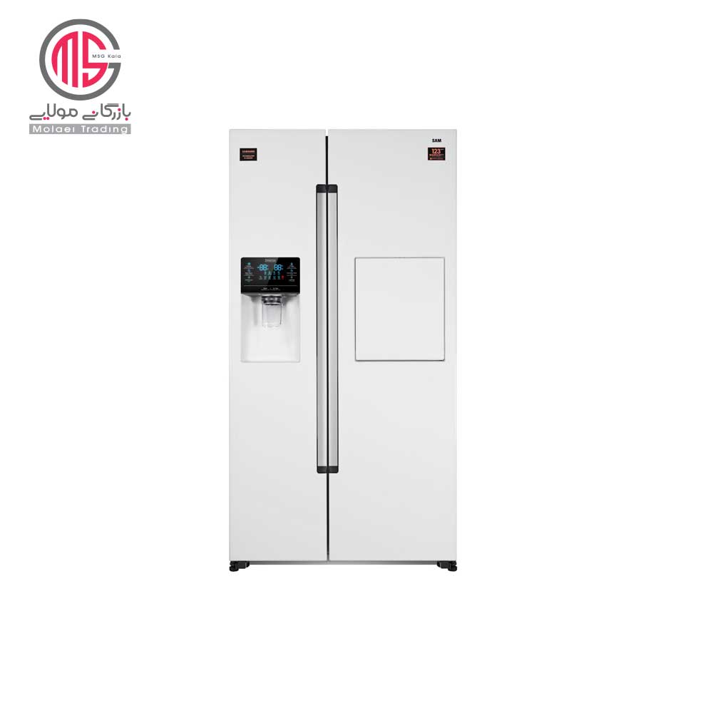 قیمت-یخچال-و-فریزر-ساید-بای-ساید-32-فوت-سام-الکترونیک-مدل-ROSSO-3